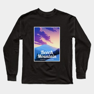 Beech Mountain North Carolina United States ski Long Sleeve T-Shirt